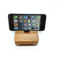 iPhone Bamboo/Wooden Speaker w/ Laser Engraved Logo